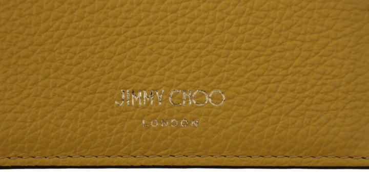 Jimmy Choo Sunshine Yellow Leather Card Holder