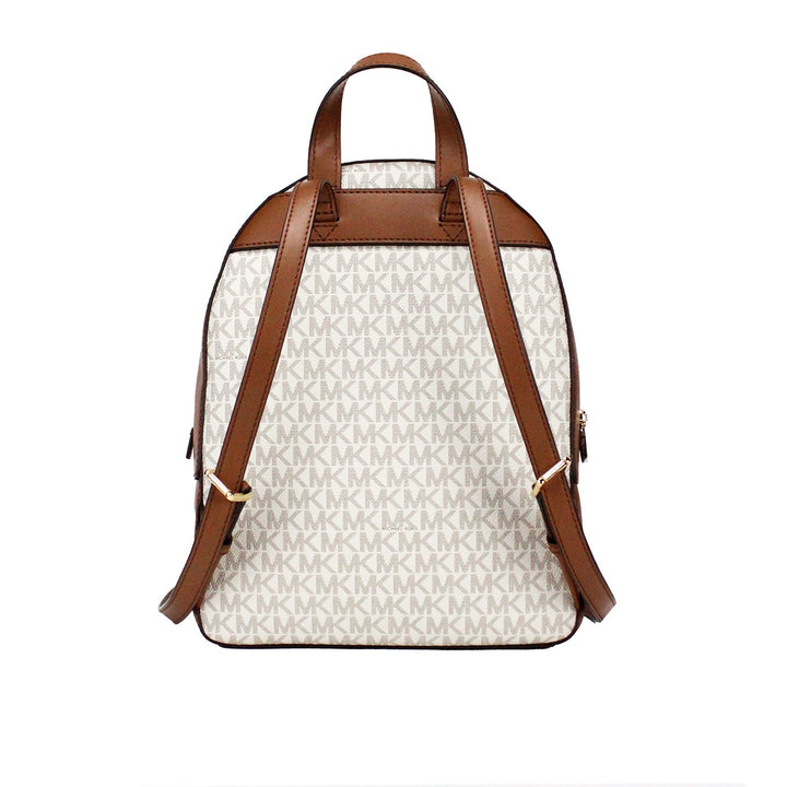 Michael Kors Jaycee Medium Vanilla Signature Backpack