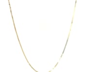 14k Yellow Gold Classic Box Chain 0.45mm