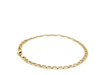 3.2mm 10k Yellow Gold Mariner Link Bracelet