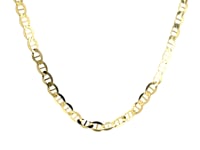 3.2mm 10k Yellow Gold Mariner Link Chain