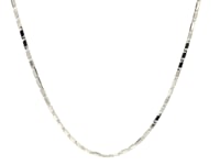 14k White Gold Lumina Pendant Chain 1.0mm