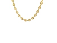 4.7mm 14k Yellow Gold Puffed Mariner Link Chain