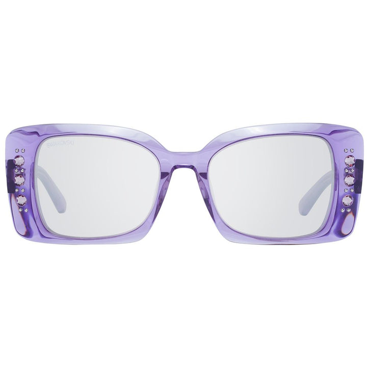 Swarovski Purple Women Sunglasses