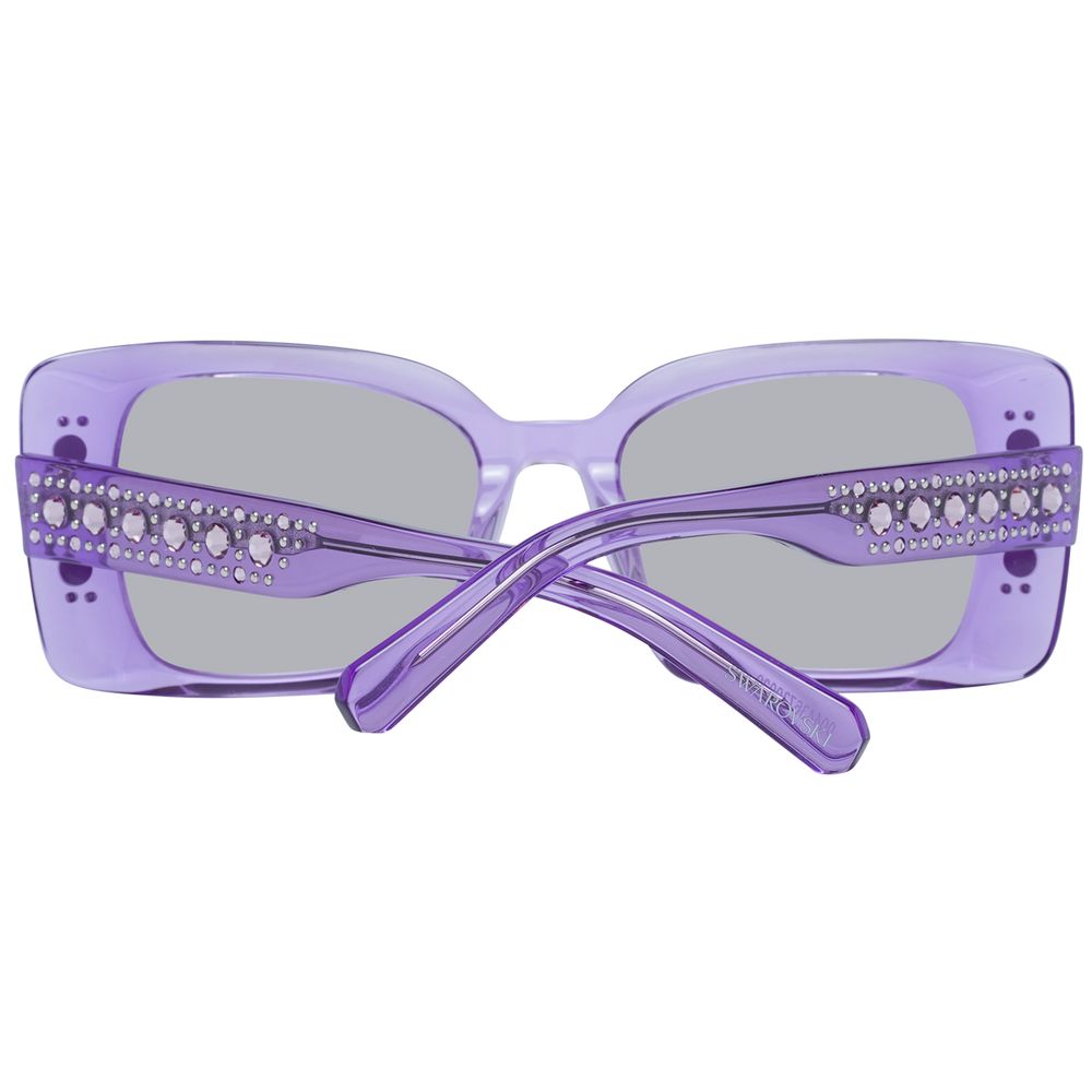 Swarovski Purple Women Sunglasses