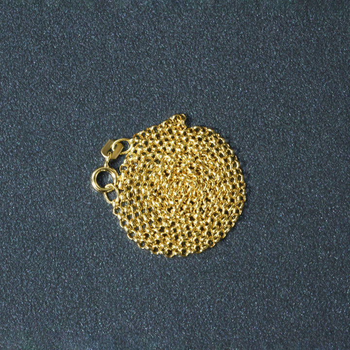 10k Yellow Gold Rolo Chain 1.9mm