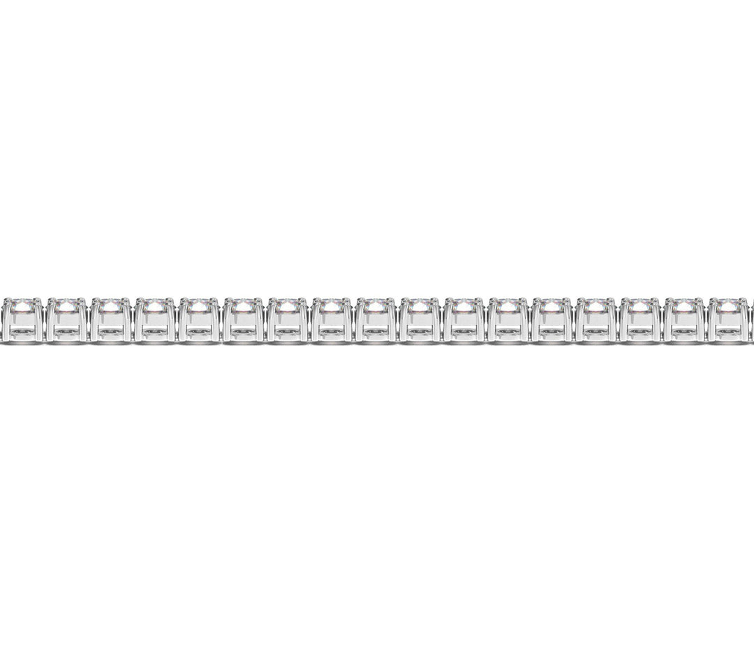 Lab Grown Round Diamond Tennis Bracelet in 14k White Gold (7 cctw F/G  VS2/SI1)