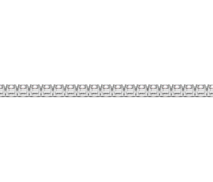 Lab Grown Round Diamond Tennis Bracelet in 14k White Gold (5 cctw  F/G  VS2/SI1)