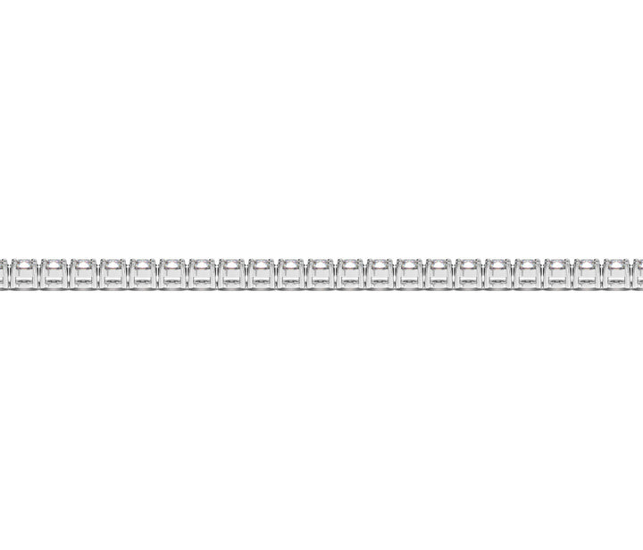 Lab Grown Round Diamond Tennis Bracelet in 14k White Gold (3 cctw F/G  VS2/SI1)