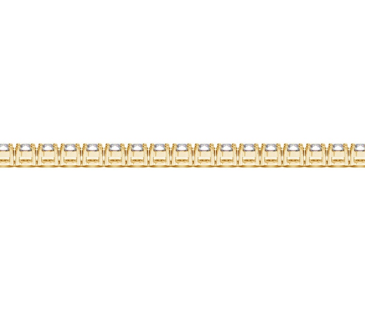 Lab Grown Round Diamond Tennis Bracelet in 14k Yellow Gold (6 cctw F/G  VS2/SI1)